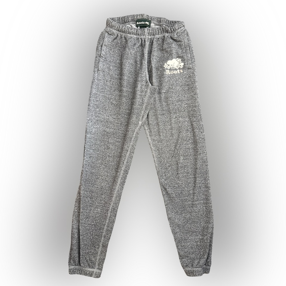 Roots Heather Gray Joggers - size XXS
